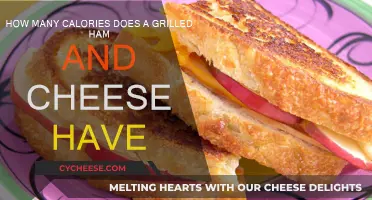 Calorie Count for Grilled Ham and Cheese Sandwiches