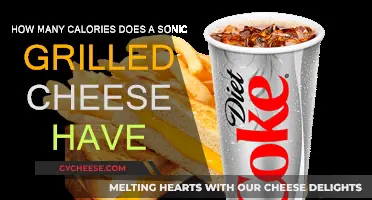 Sonic's Grilled Cheese: Calorie Breakdown and Nutrition Facts