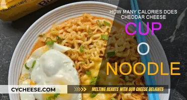 Cheese Cup Noodles: Calories and Cheddar Facts