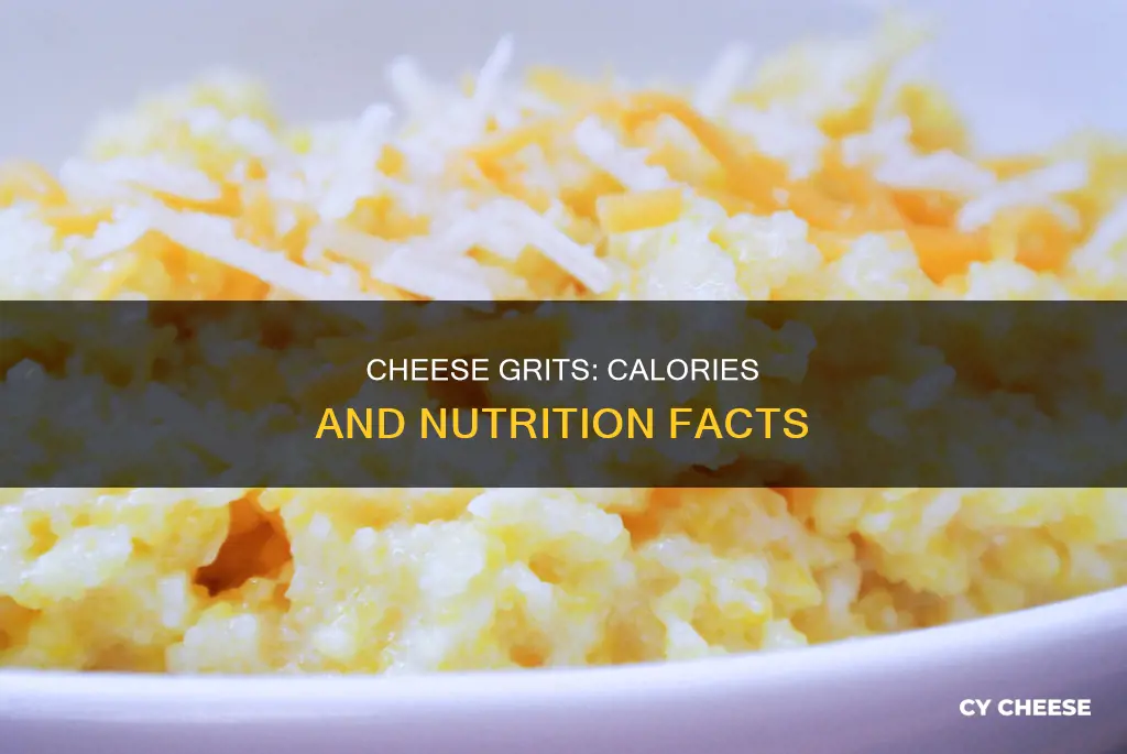 how many calories does cheese grits have