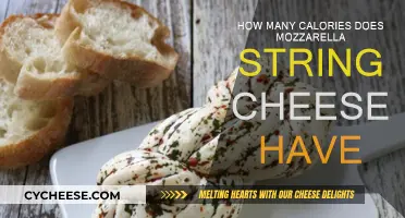 String Cheese Calories: Mozzarella's Nutritional Breakdown