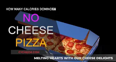 Domino's No-Cheese Pizza: Calorie Count and Healthy Options