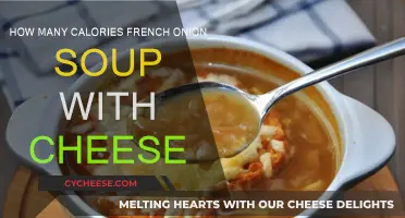 Cheesy French Onion Soup: Calories and Nutrition Facts