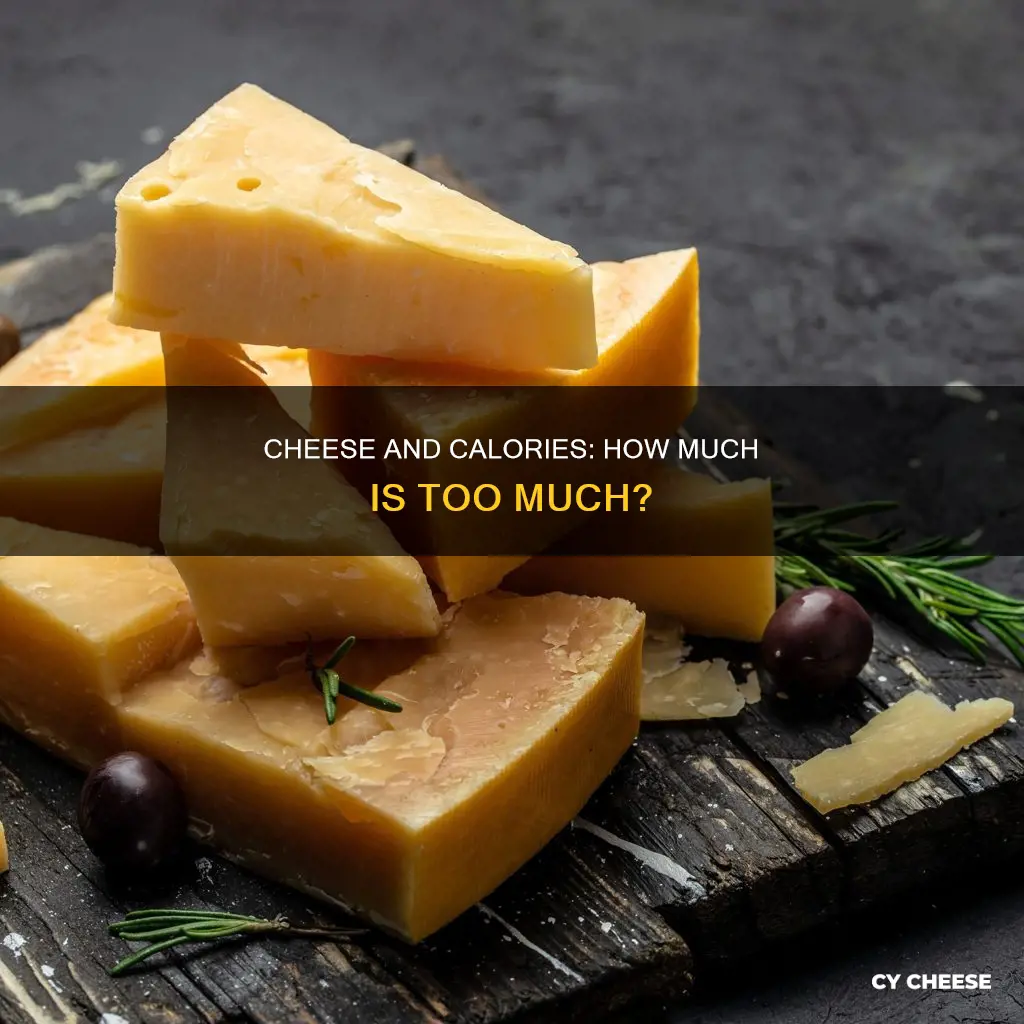 how many calories gram of fat are their in cheese