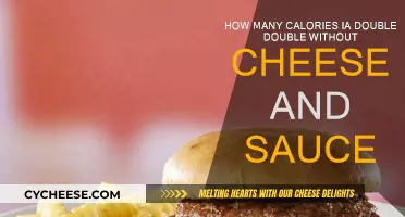 Uncovering Calories: Double Double, No Cheese, No Sauce