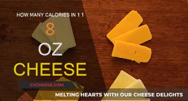 Cheese Calories: 1 Oz vs 8 Oz