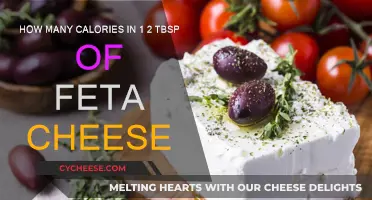 Feta Cheese Calories: What's in 2 Tablespoons?