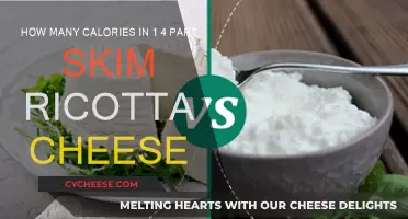 Calories in Part-Skim Ricotta: A Healthy Option?