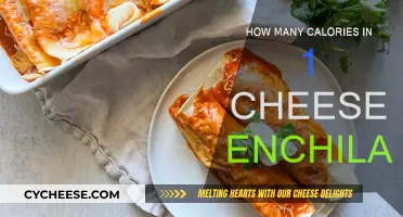 Cheese Enchilada Calories: A Quick Guide