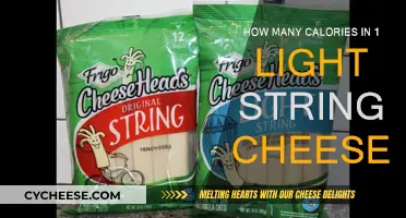 Light String Cheese: Calories and Nutrition Facts