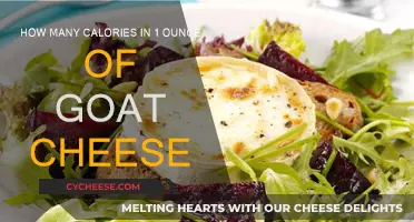 Goat Cheese Calories: How Much in an Ounce?