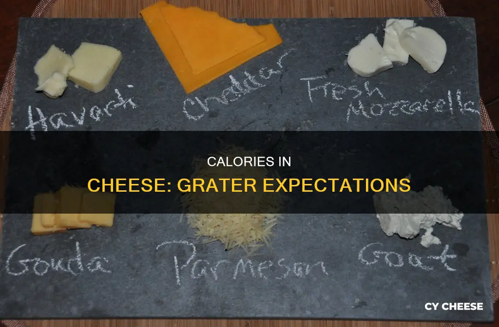 how many calories in 1 oz gryer cheese