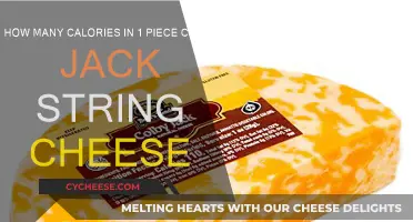 String Cheese Calories: Colby Jack Surprise