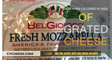 Cheese Gratings: Calories in Every Bite