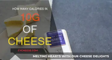 Cheese Calories: 10 Grams, How Many Calories?