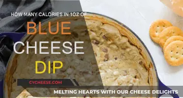 Calorie Count: Blue Cheese Dip (1oz Serving)