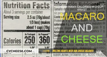 Mac & Cheese Calories: 2 Cup Kraft Surprise