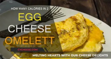 Calorie Count for a Hearty Egg Cheese Omelette