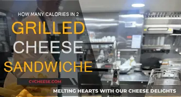 Calorie Count for Grilled Cheese Sandwiches