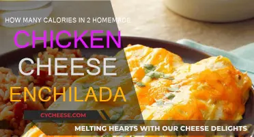 Calorie Count: Chicken Cheese Enchiladas