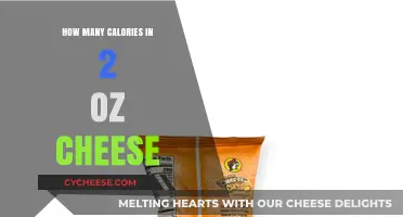 Cheese Calories: How Much Energy in 2 Ounces?