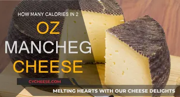 Manchego Cheese: Calories and Nutrition Facts
