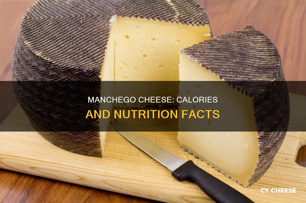 how many calories in 2 oz manchego cheese