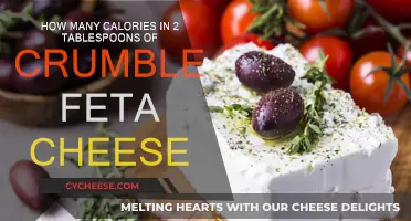 Feta Cheese Crumbles: How Many Calories?
