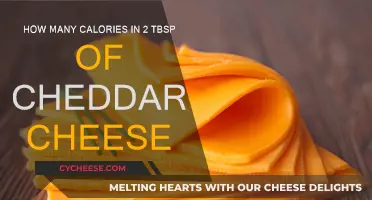 Calorie Count: Cheddar Cheese by the Tablespoon