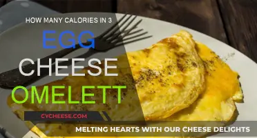 Calorie Count: Three-Egg Cheese Omelette