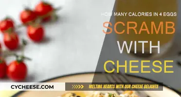Cheesy Egg Breakfast: How Many Calories?