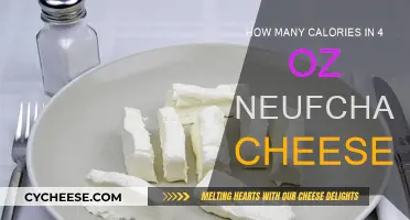 Calories in 4 oz of Neufchâtel Cheese: A Healthy Option?