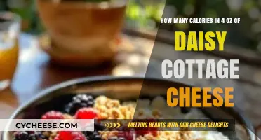 Calories in 4 oz Daisy Cottage Cheese: Nutritional Breakdown