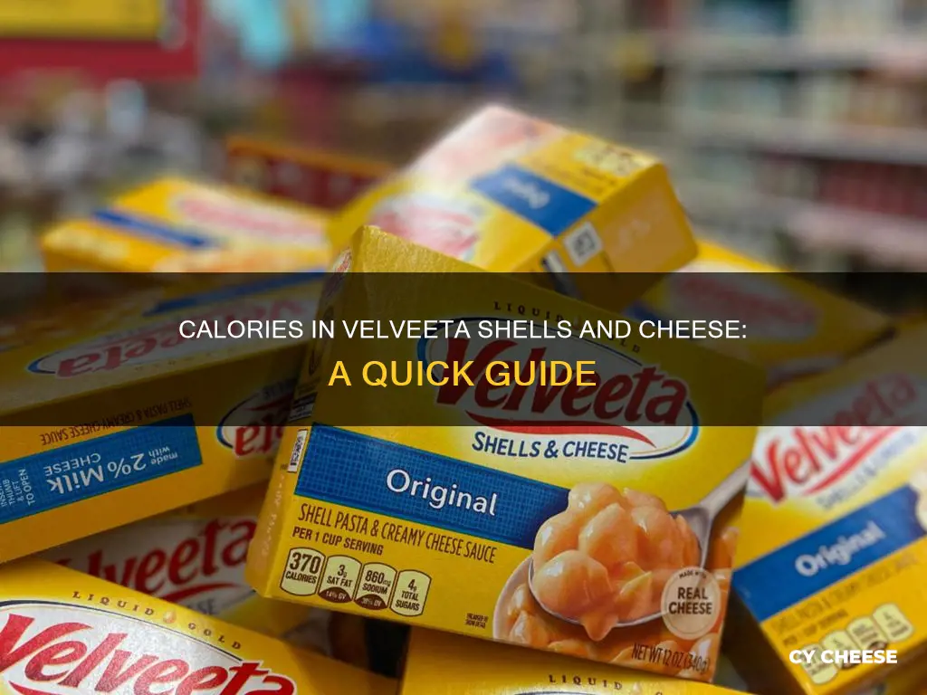 how many calories in 4 oz velveeta shells and cheese