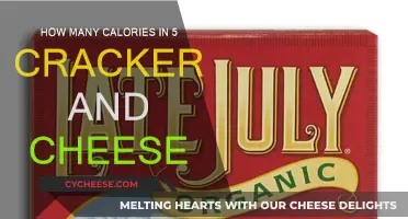Cheese Crackers: Calories and Nutrition Facts