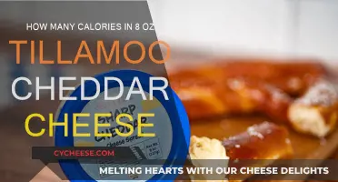 Calories in 8 Oz of Cheddar Cheese: Nutritional Facts