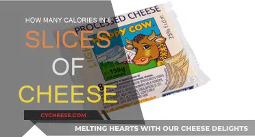 Cheese Calories: How Many in Eight Slices?