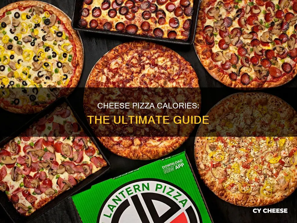 how many calories in a 14 inch cheese pizza