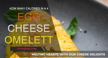 Cheese Omelette Calories: Four Eggs, Many Calories?