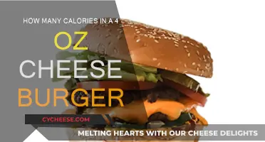 Cheeseburger Calories: How Much Does It Cost?