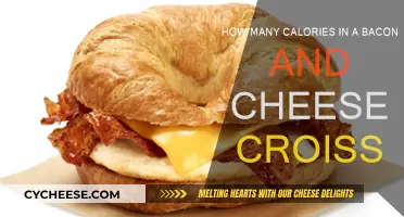 Cheese, Bacon Croissant: Calories and Deliciousness
