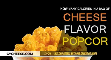 Cheese Popcorn: Calories in a Bag