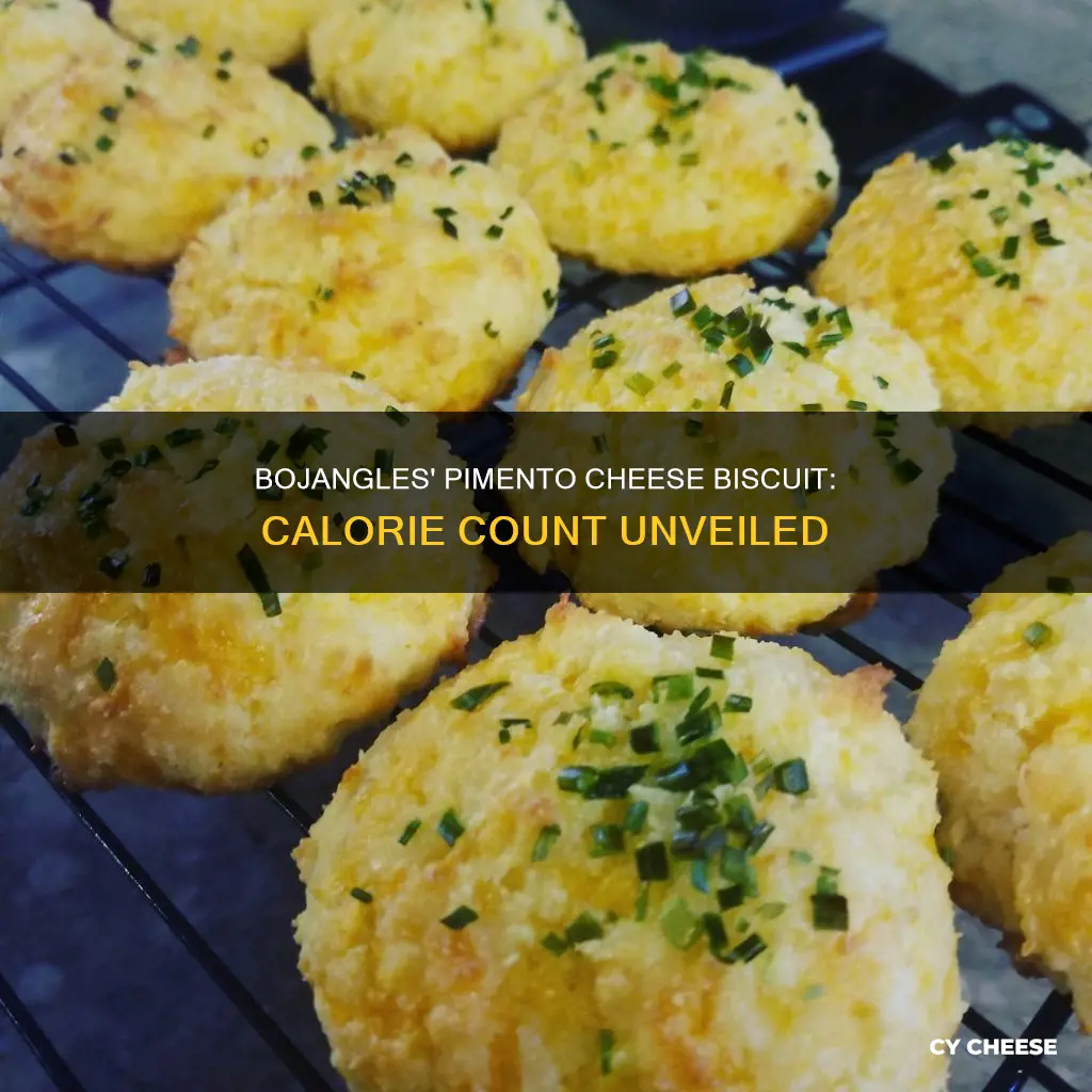 how many calories in a bojangles pimento cheese biscuit
