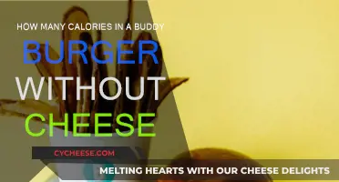 Buddy Burger Calories: No Cheese, No Problem!