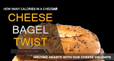 Cheese Bagel Twists: Calories in a Crunch