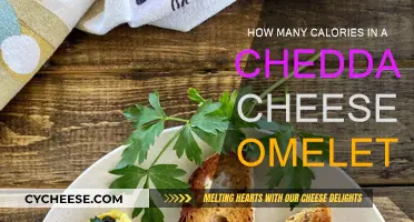 Cheese Omelette Calories: How Much for Cheddar?