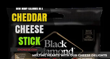 Cheese Stick Calories: Cheddar's Nutritional Value