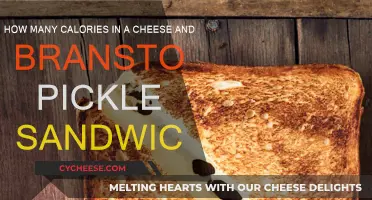 Calorie Count for a Cheesy Branston Pickle Sandwich