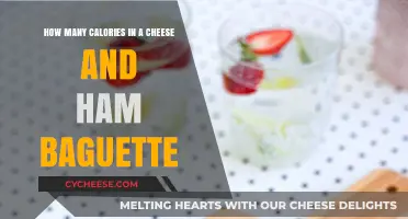 Cheese and Ham Baguette: Calorie Count Unveiled