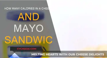 Cheese and Mayo Sandwich: Calorie Count